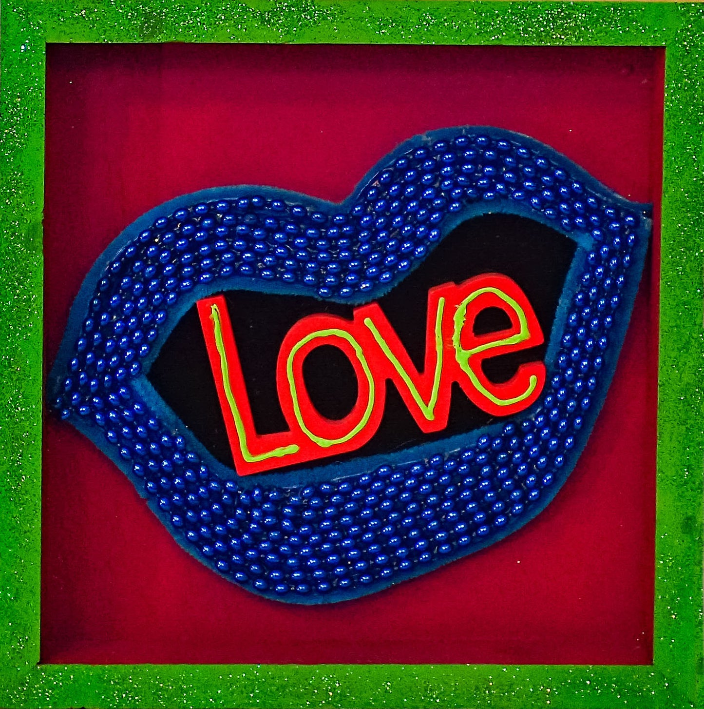 LOVE Art not-a-coaster (4x4)