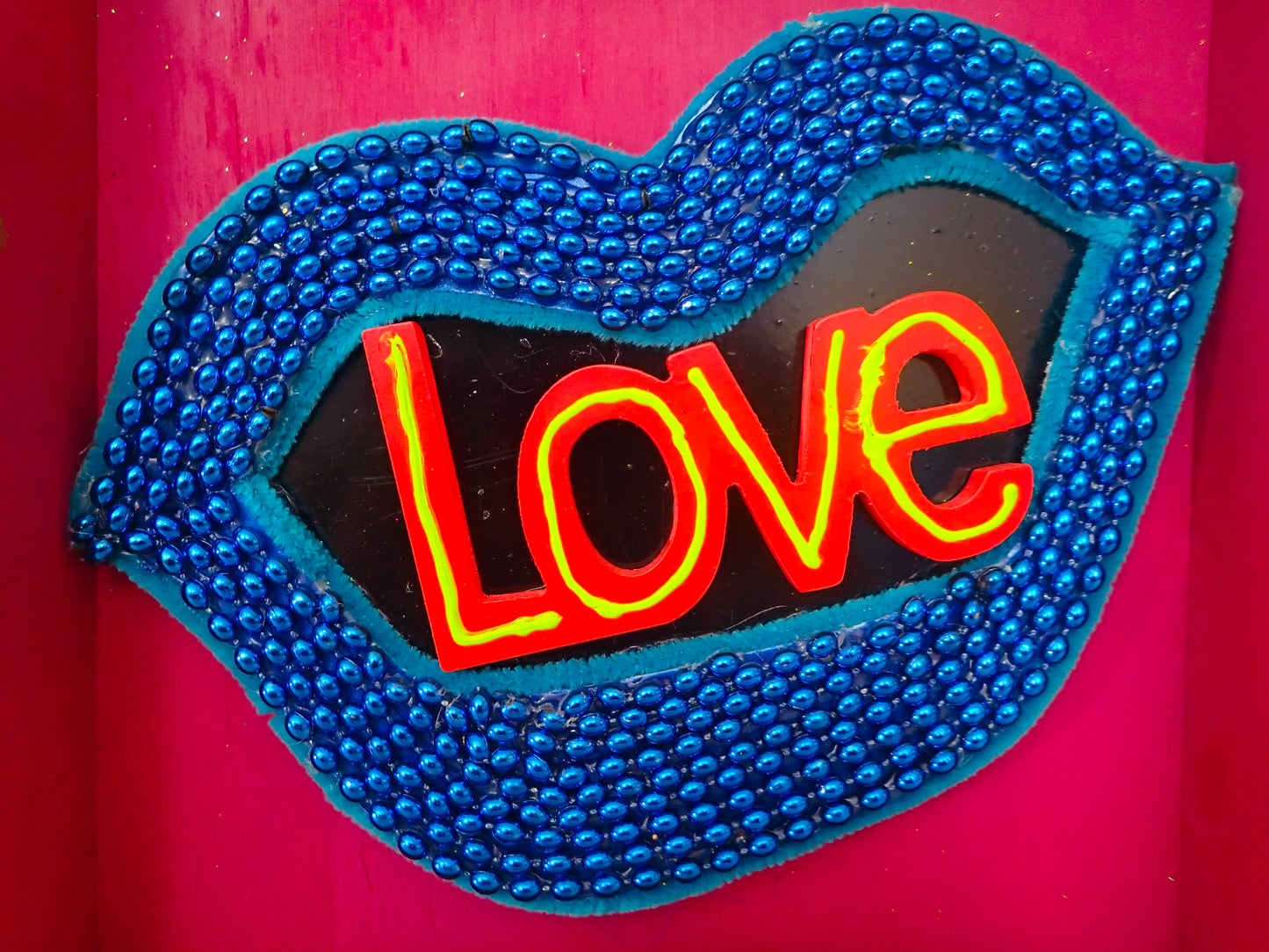 LOVE Art not-a-coaster (4x4)