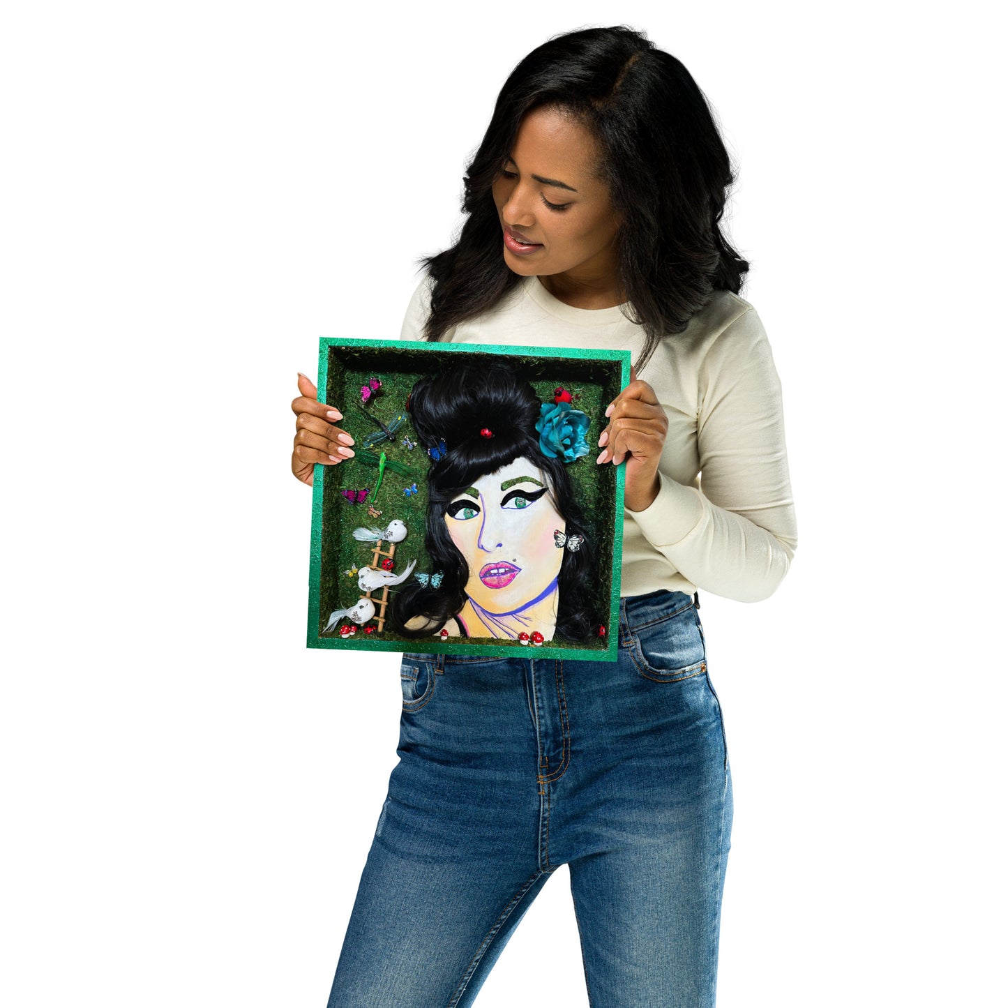 Amy Winehouse Photo paper poster