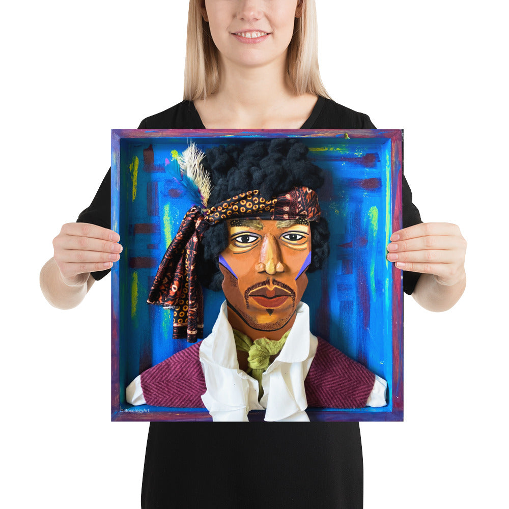 Jimi Hendrix BoxArt Print