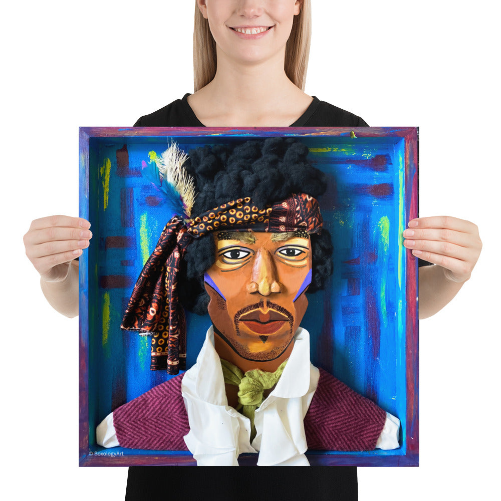 Jimi Hendrix BoxArt Print